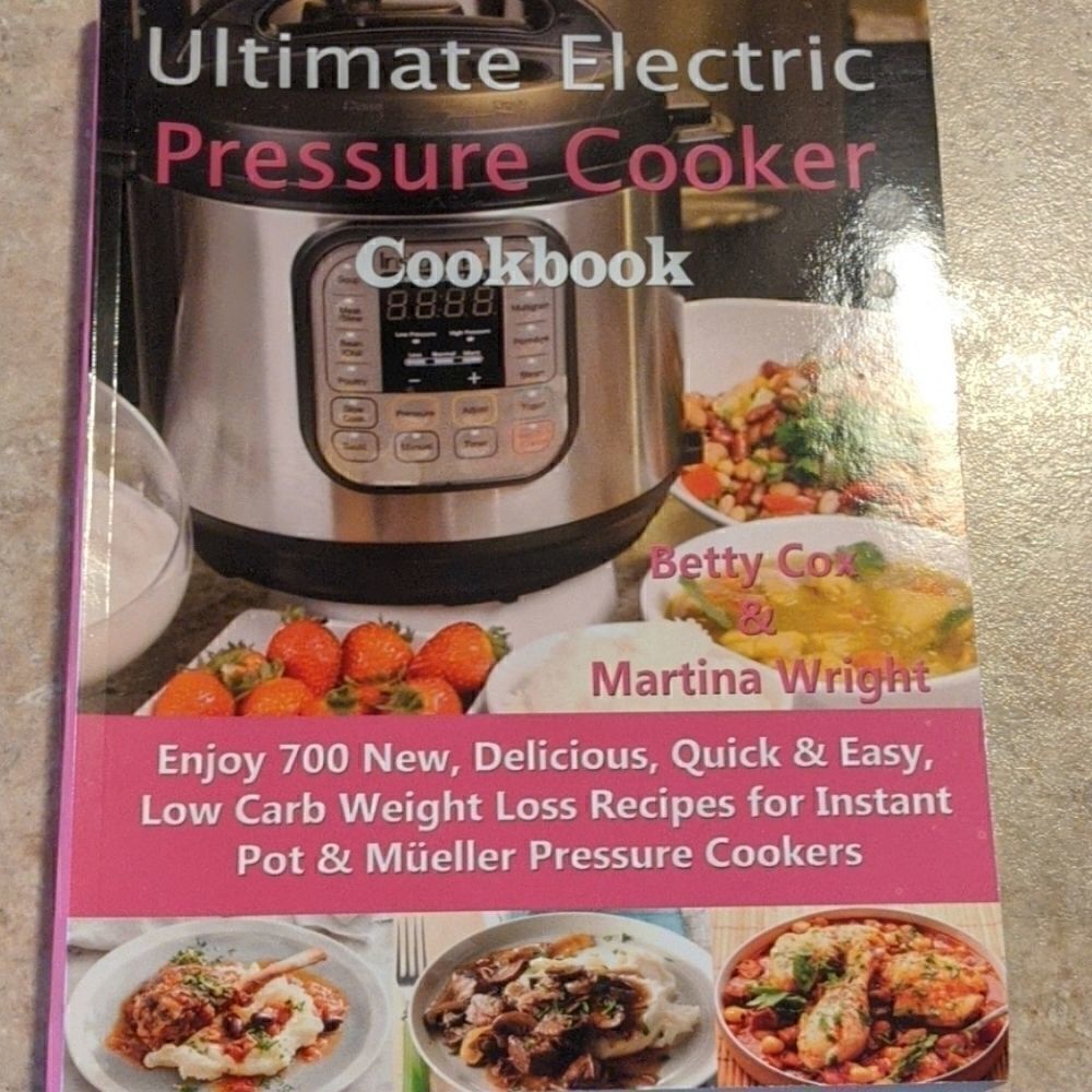 New cookbook Instapot Mueller cookers low carb recipes